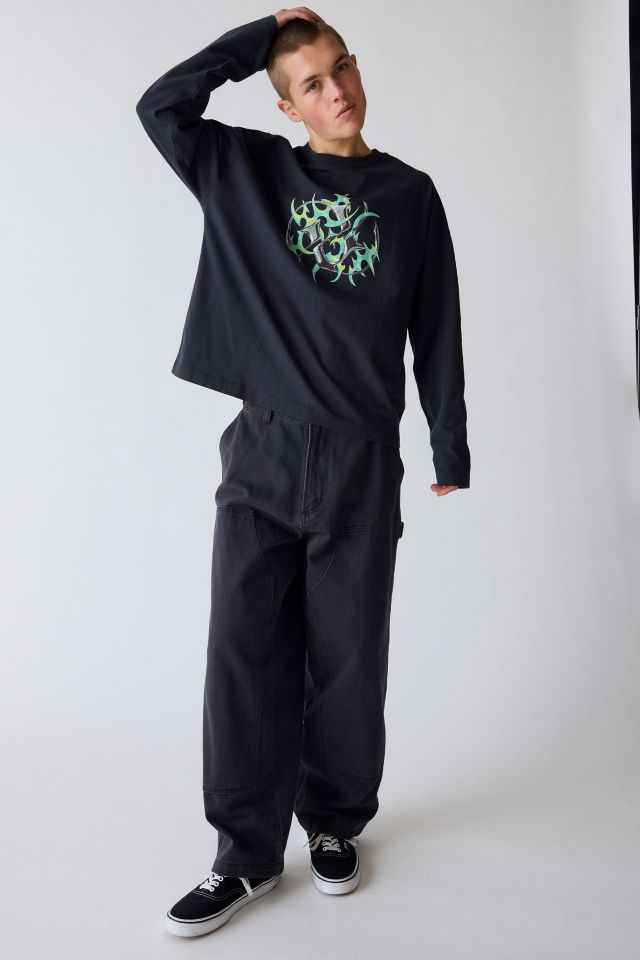 Crypto Graphic Long Sleeve Tee #2