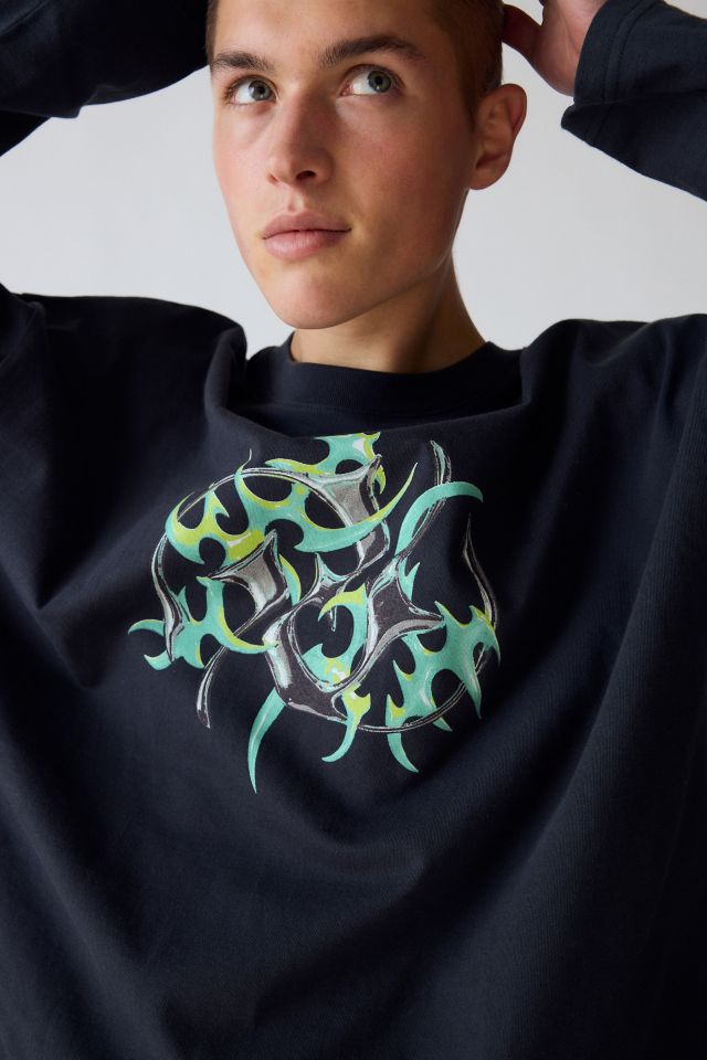 Crypto Graphic Long Sleeve Tee #3