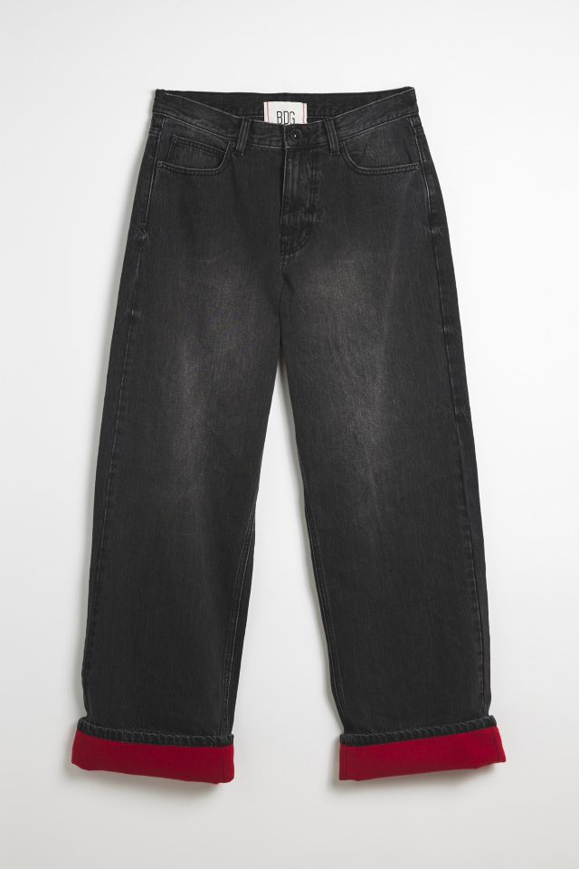 BDG Nitro Flannel Lined Baggy Fit Jean #1