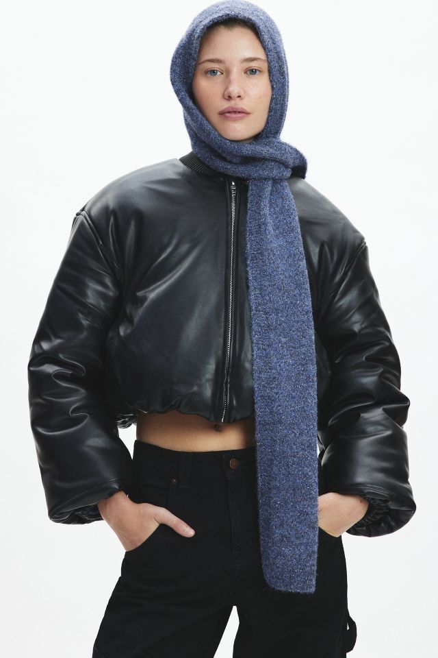 Shimmer Hooded Scarf #1
