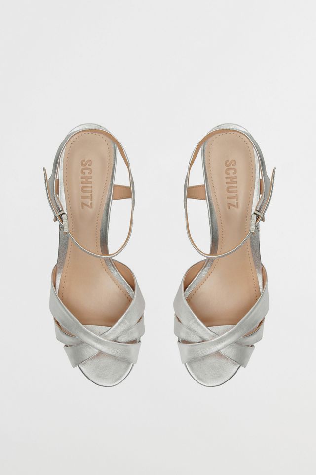 Schutz Keefa Leather Platform Heel #3