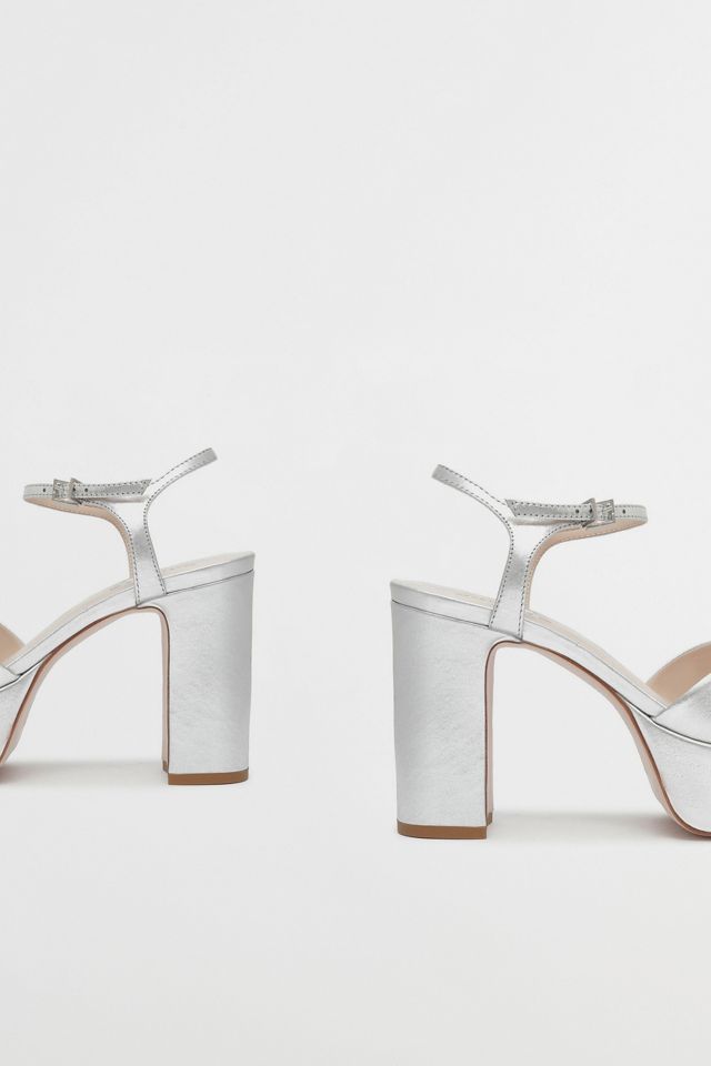 Schutz Keefa Leather Platform Heel #4