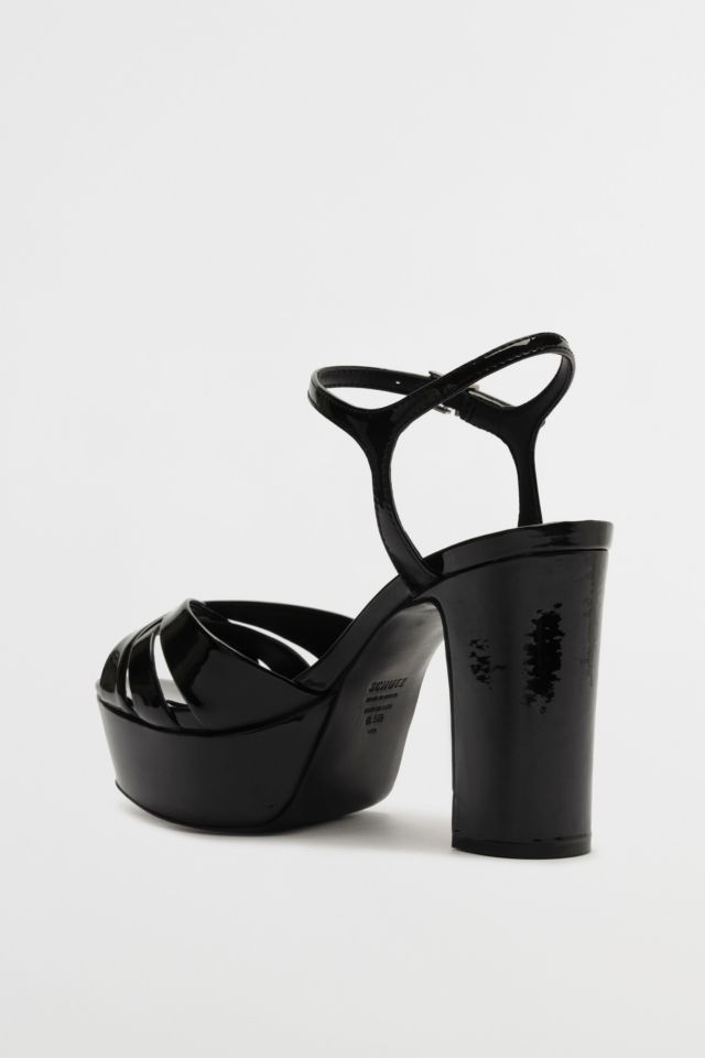 Schutz Keefa Leather Platform Heel #4