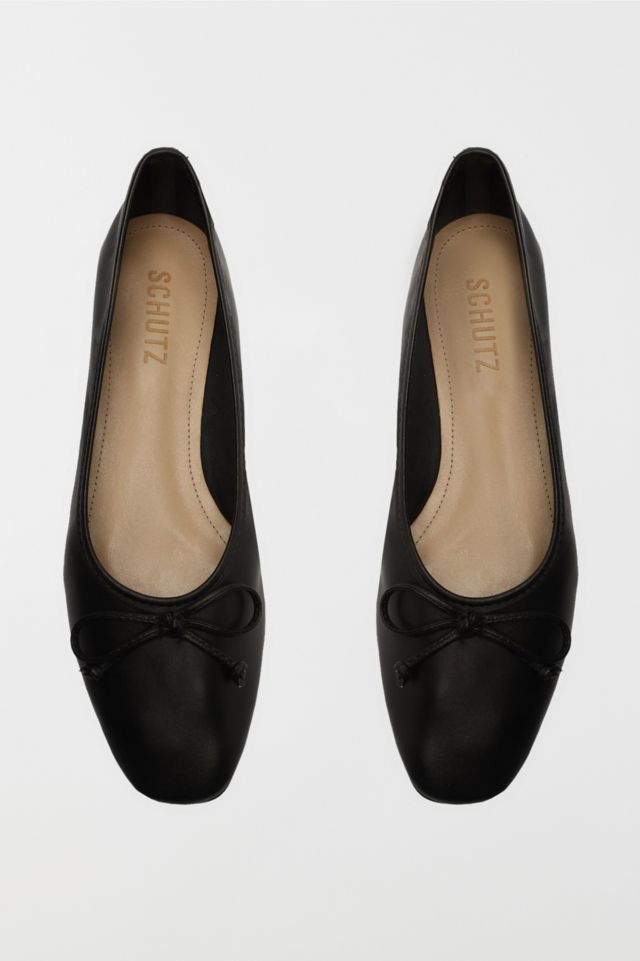 Schutz Arissa Leather Ballet Flat
