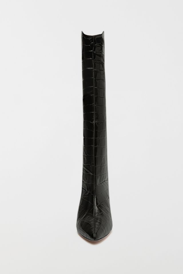 Schutz Maryana Leather Kitten Heel Boot #4