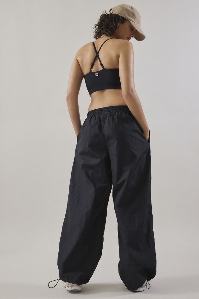 パンツ FILA X HAILEY Crinkle Pant Fila X Hailey Crinkle Elastic Waistband Pants | Fila