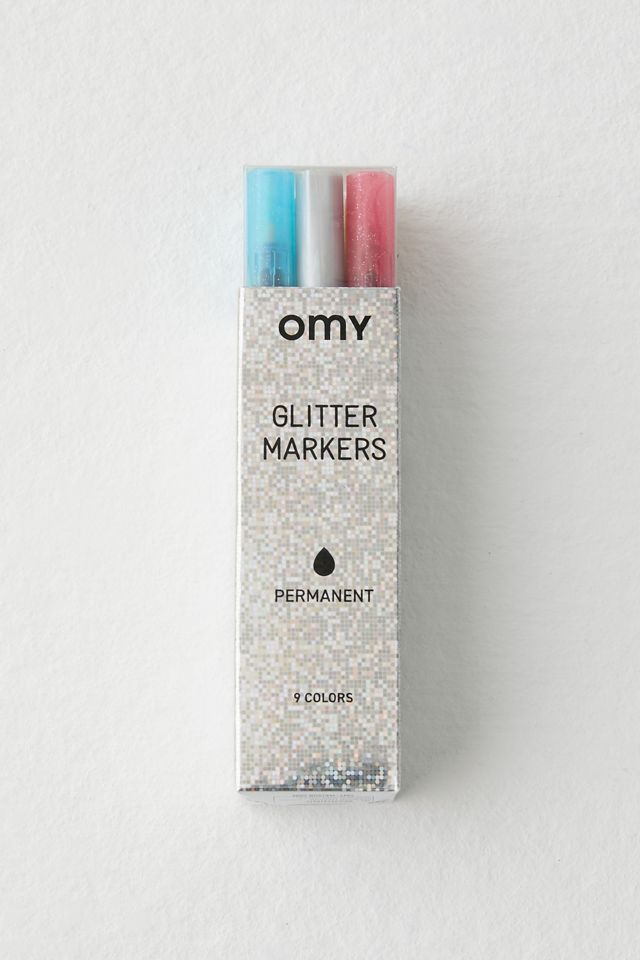 OMY Glitter Permanent Marker Set | Urban Outfitters