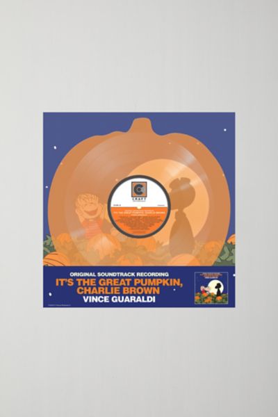 Vince Guaraldi - It's The Great Pumpkin, Charlie Brown Pumpkin-Shaped LP