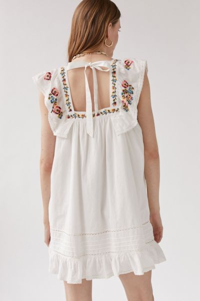 Embroidered Tunic Dress