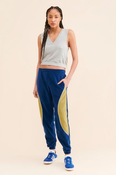 Fleece Colorblock Joggers