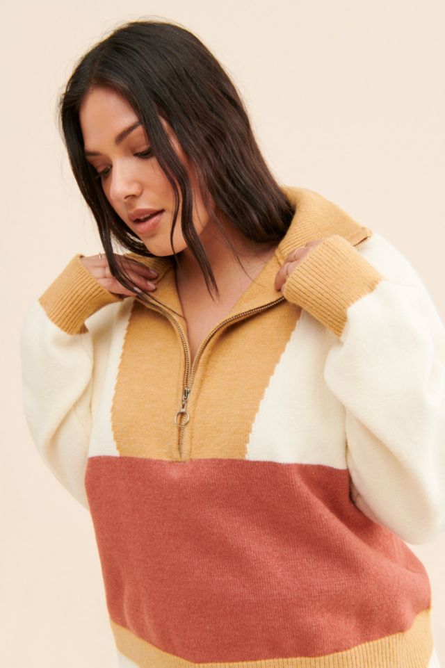 4SI3NNA Finick Quarter Zip Pullover #2