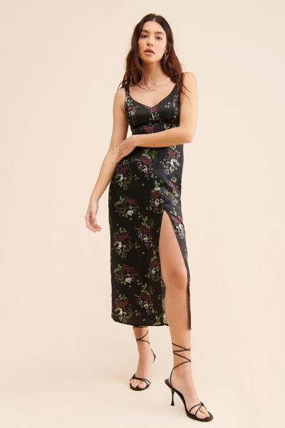 Mikayla Floral Midi Dress