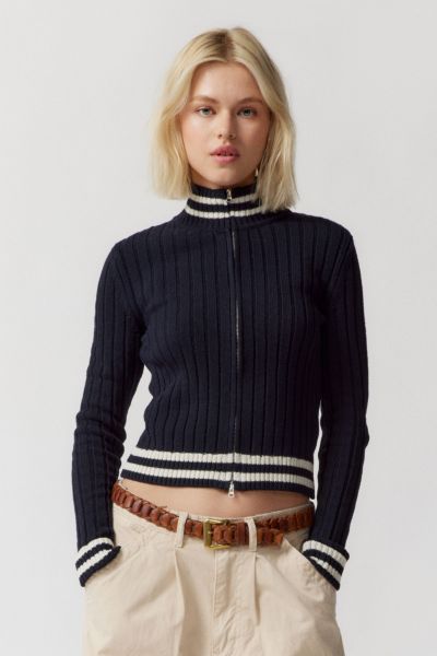 BDG Bella Zip-Up Cardigan