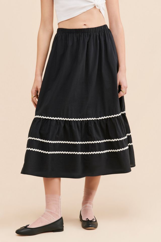 Mariana Tiered Midi Skirt #2