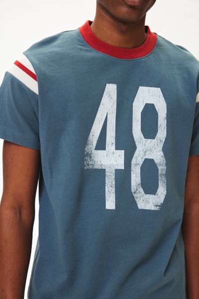 Sport Graphic Vintage Ribbed Inset Tee