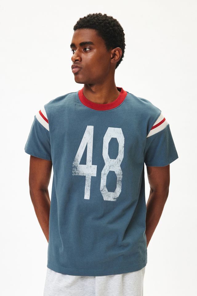 Sport Graphic Vintage Ribbed Inset Tee | Urban Outfitters