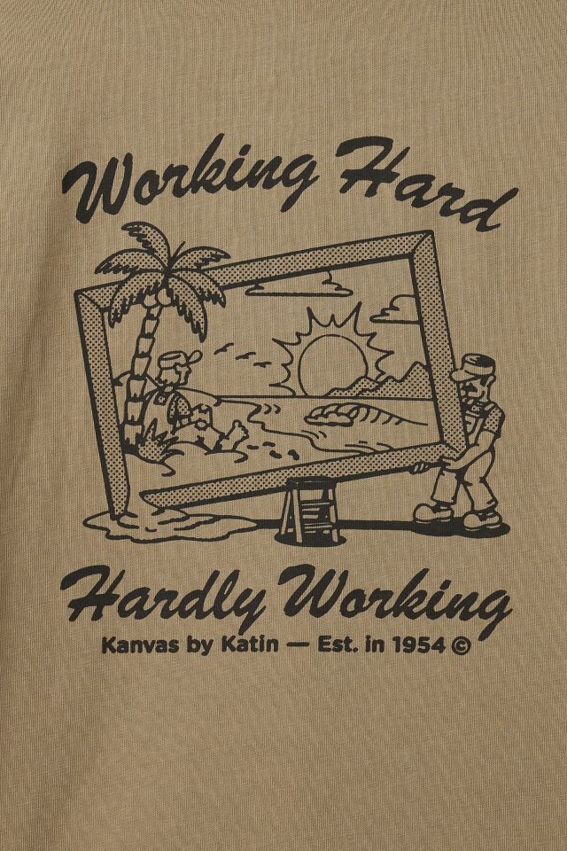 Katin Working Hard Graphic Boxy Fit Tee #2