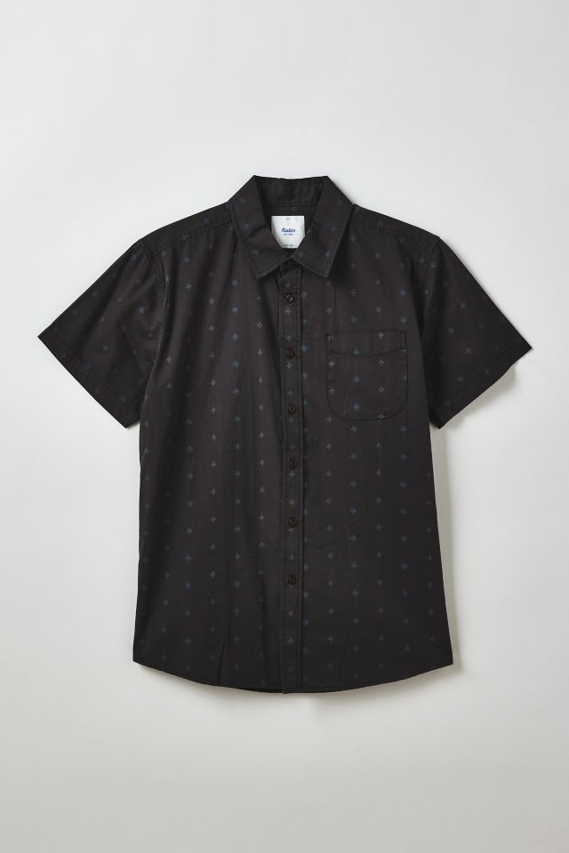 Katin Sol Patterned Short Sleeve Button-Down Shirt #1