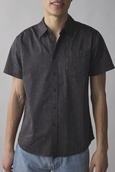 Katin Sol Patterned Short Sleeve Button-Down Shirt