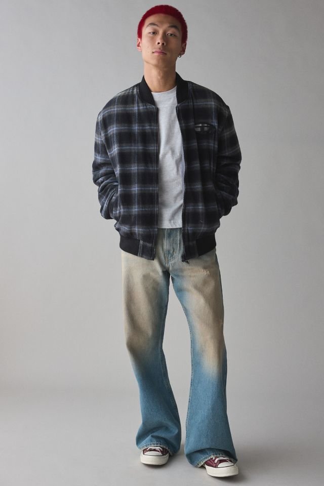 Diesel J-Saint Plaid Bomber Jacket #2