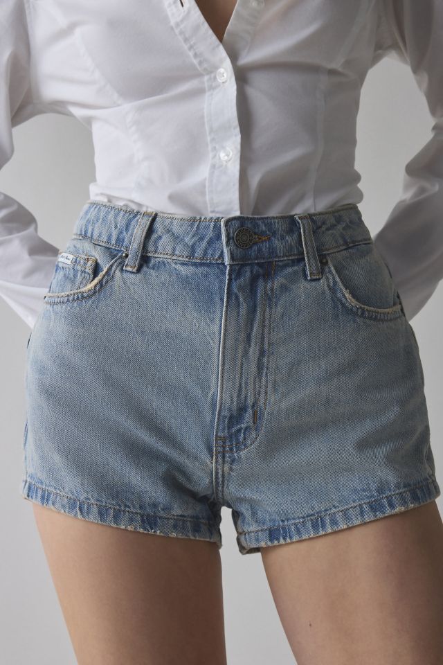 GUESS JEANS High Waisted Vintage Denim Short #3