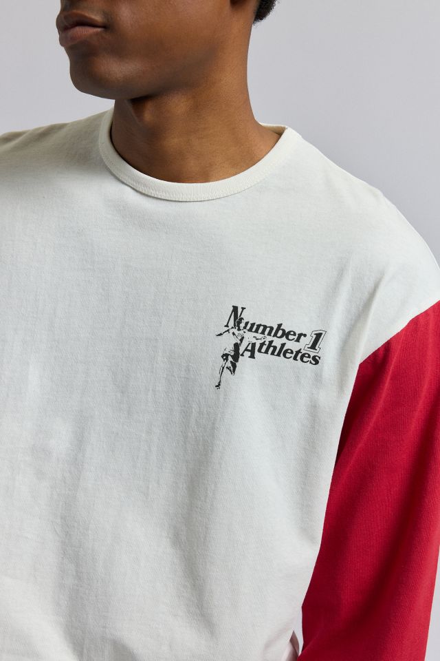 Number 1 Athletics Vintage Graphic Baseball Tee #3