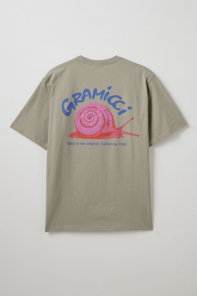 Gramicci Snail Cotton Graphic Tee #1