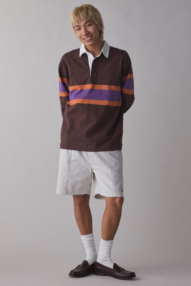 Gramicci Langdon Stripe Long Sleeve Rugby Shirt #3
