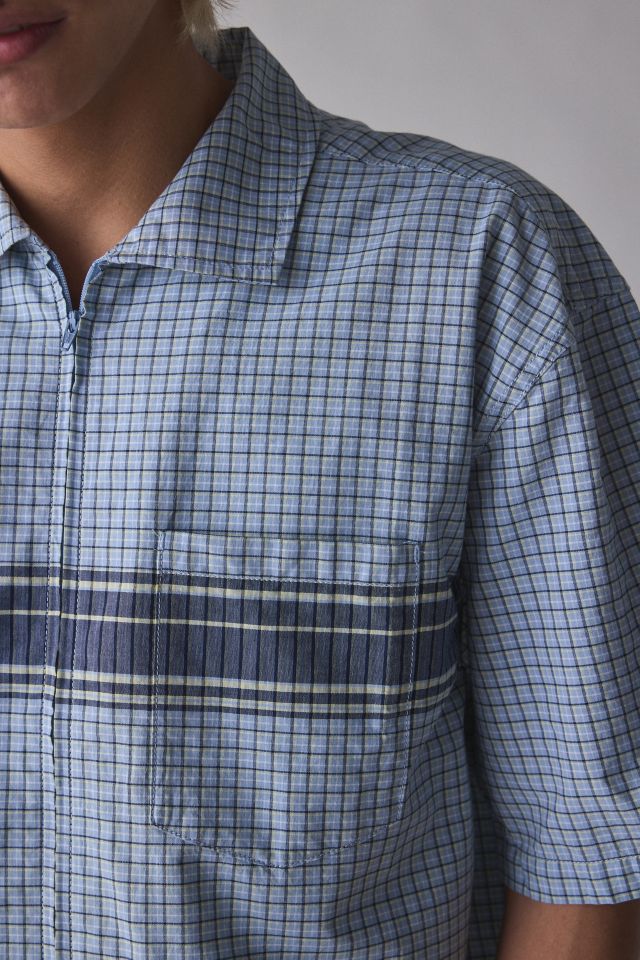 Gramicci UO Exclusive Wave Zip Short Sleeve Shirt #4