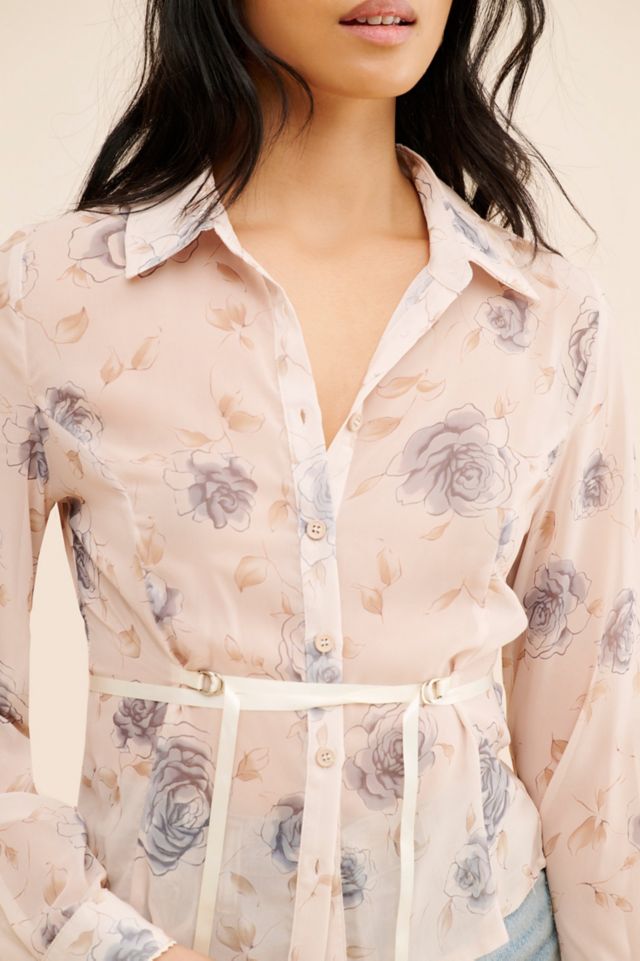 Motel Christabel Sheer Shirt #2