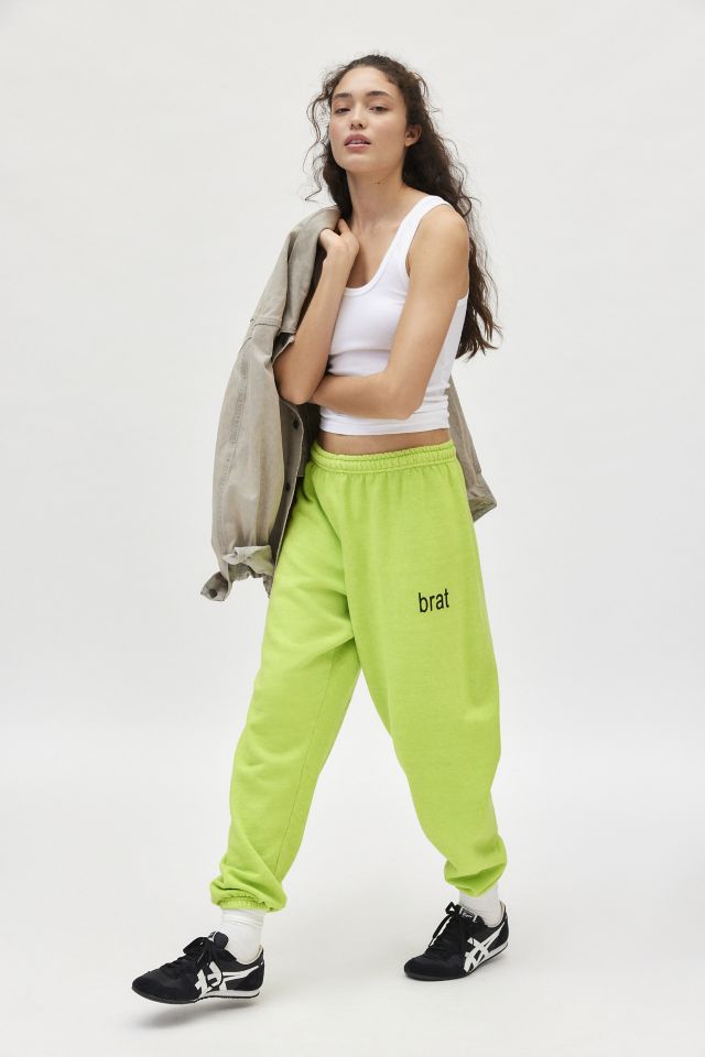 Charli xcx UO Exclusive Brat Graphic Jogger Sweatpant #4