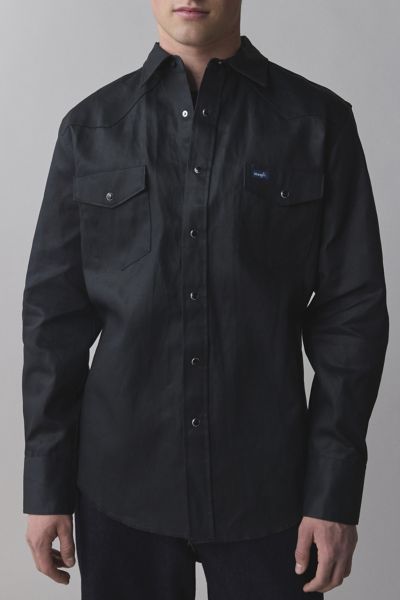 Wrangler Twill Western Work Shirt Product Page
