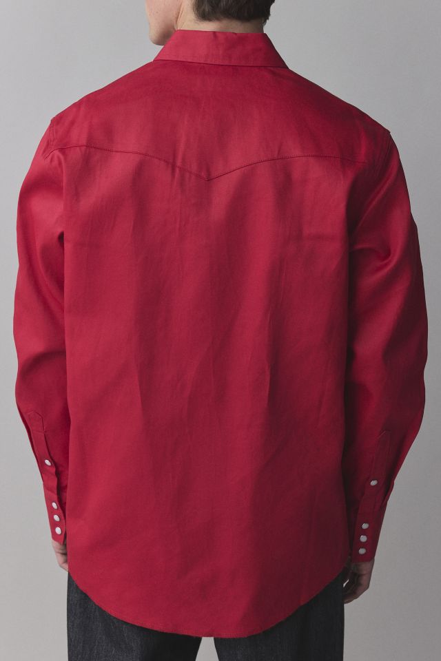 Wrangler Twill Western Work Shirt #1