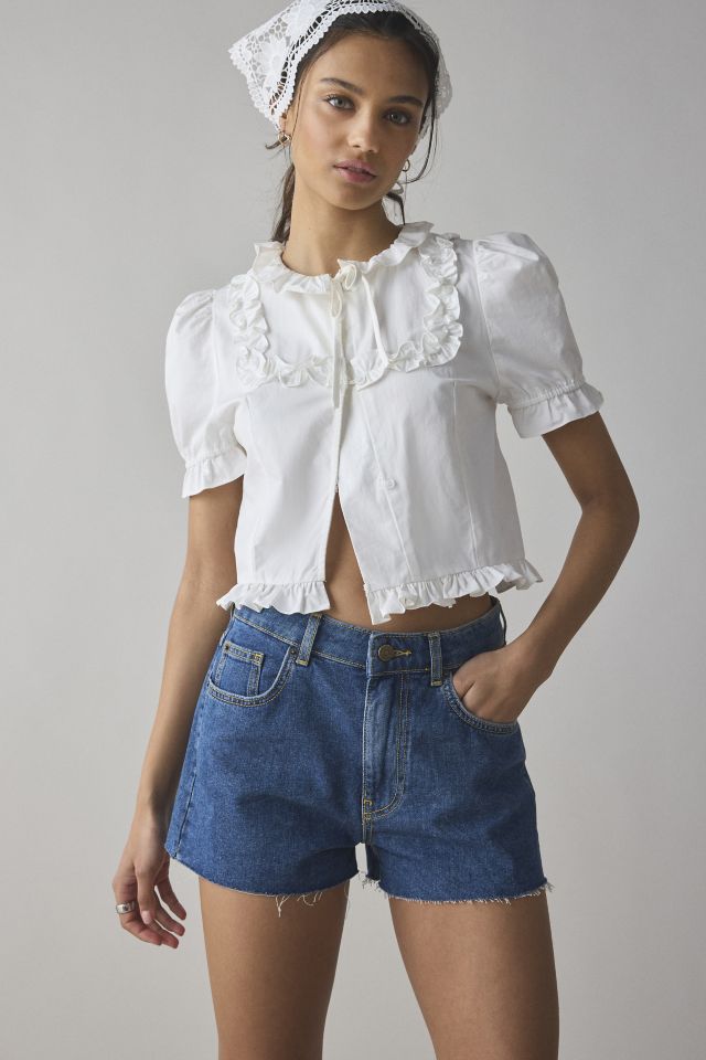 BDG Oscar Cutoff Denim Micro Short