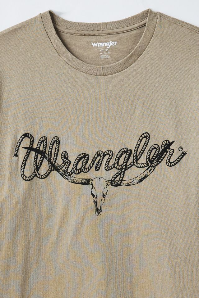 Wrangler Skull Graphic Tee #1