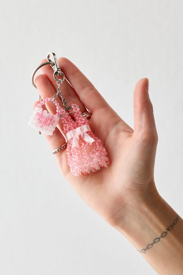 Beaded Clothes Keychain #2