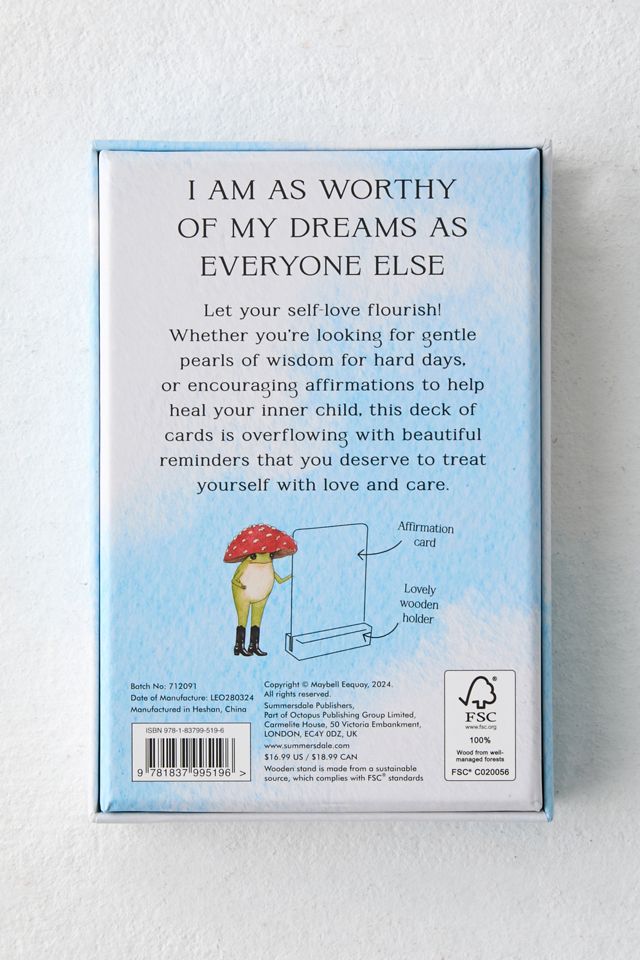 The Little Frog's Guide To Self-Care Card Deck By Maybell Eequay #4