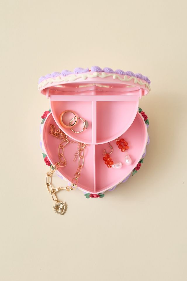 Pretty Shitty Cakes UO Exclusive Frosted Heart Shape Jewelry Box #1