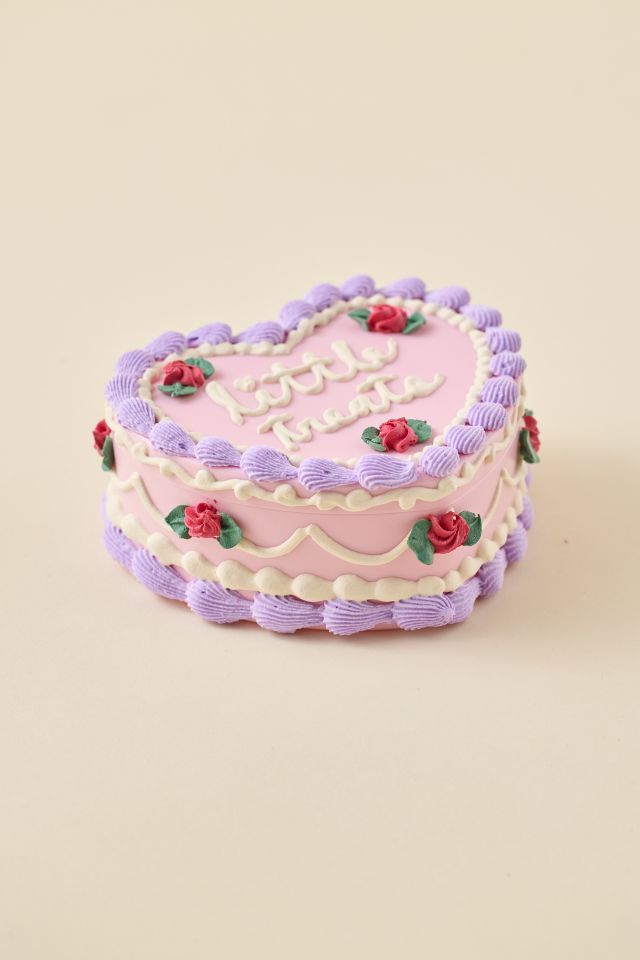 Pretty Shitty Cakes UO Exclusive Frosted Heart Shape Jewelry Box #2