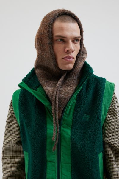 Urban Outfitters Ombre Knit Adjustable Balaclava Hood In Brown, Men's At  In Brown