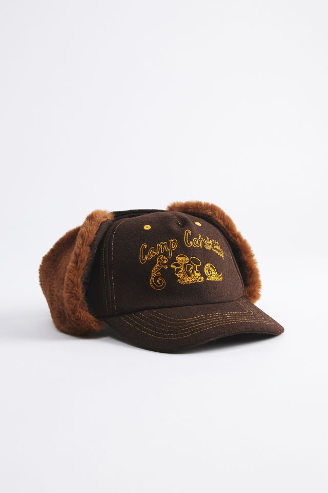 Camp Catskills Faux Fur Trapper Baseball Hat #2