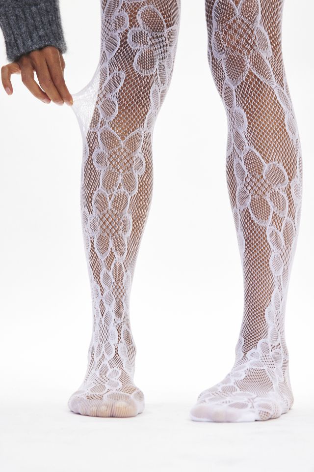 Floral Lace Tights #1