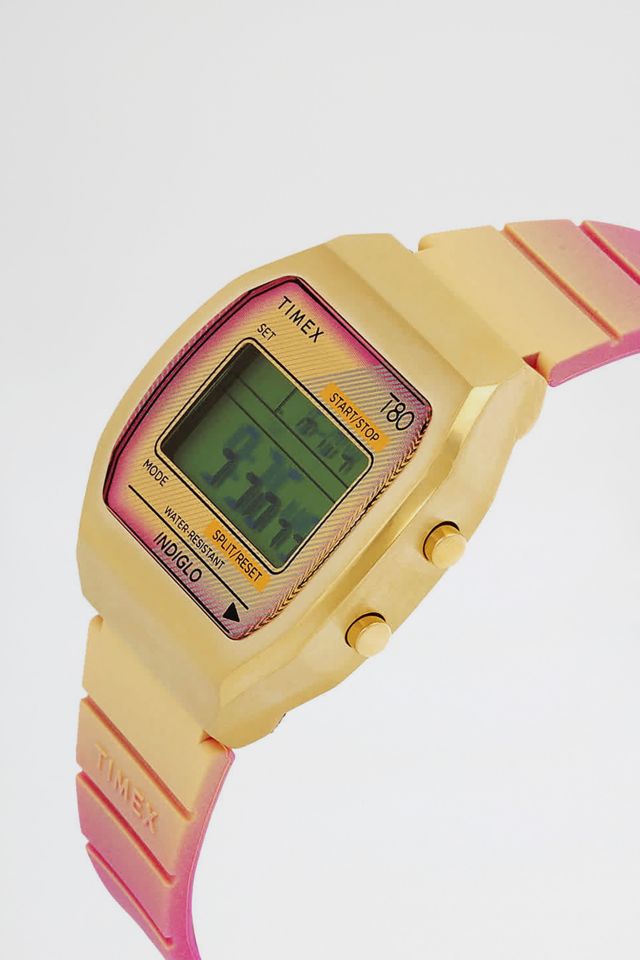 Timex 80 Alarm Quartz Digital Watch #1