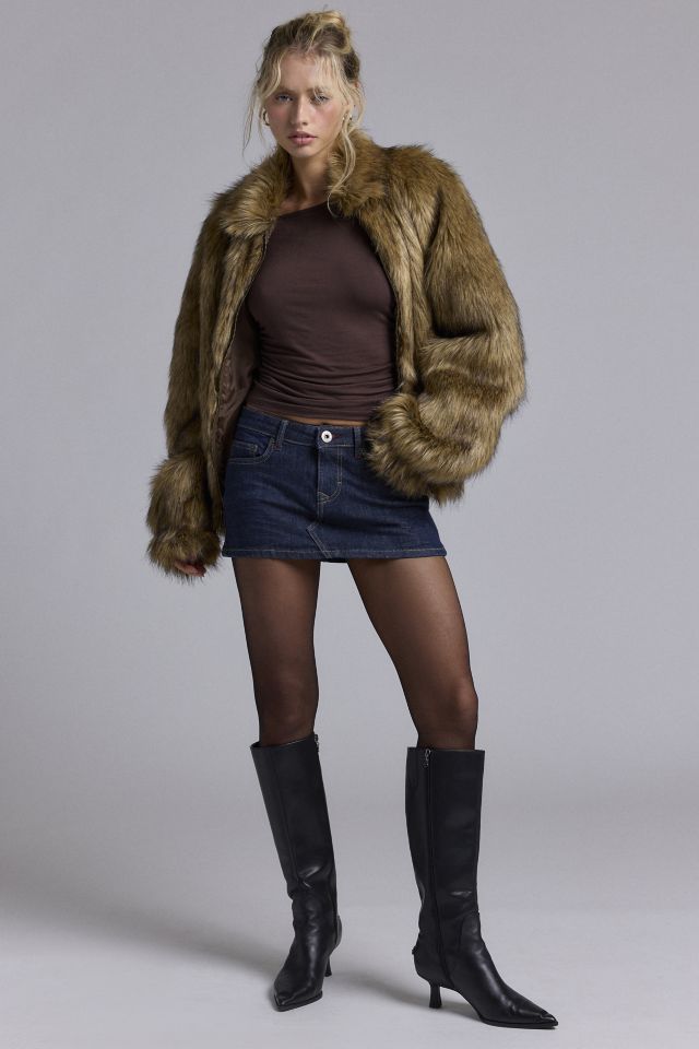 Mini-jupe en denim BDG Ultimate #1