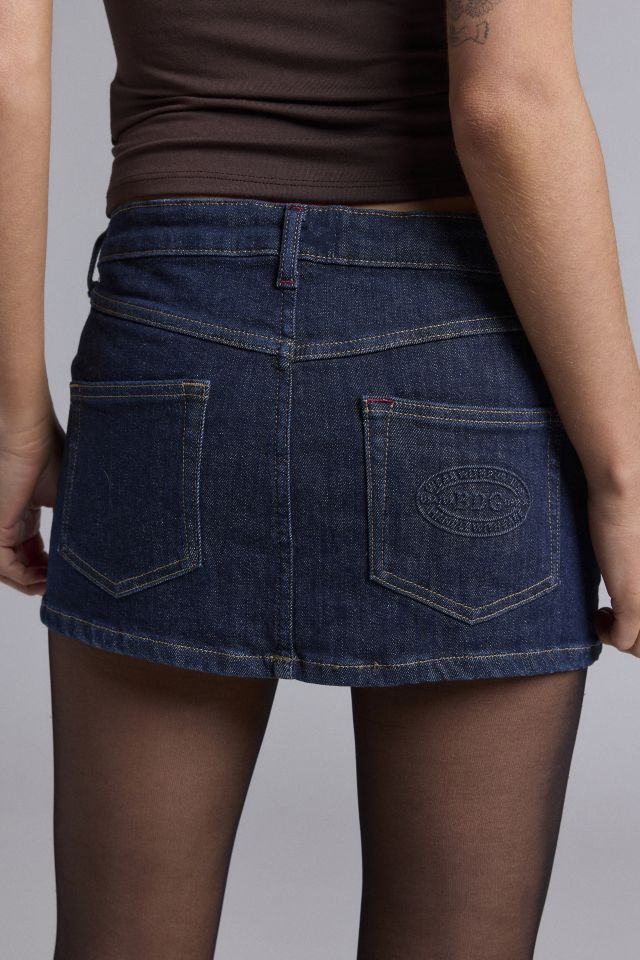 Mini-jupe en denim BDG Ultimate #4