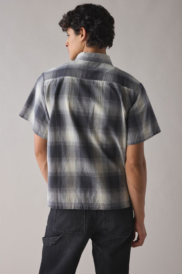 Loser Machine Plaid Woven Short Sleeve Shirt #1