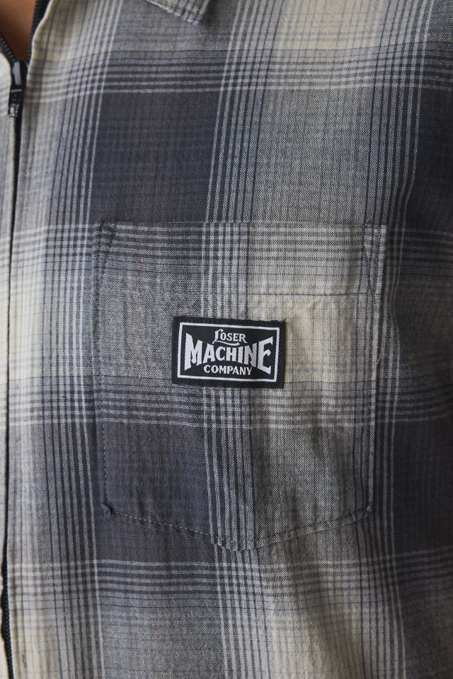 Loser Machine Plaid Woven Short Sleeve Shirt #3