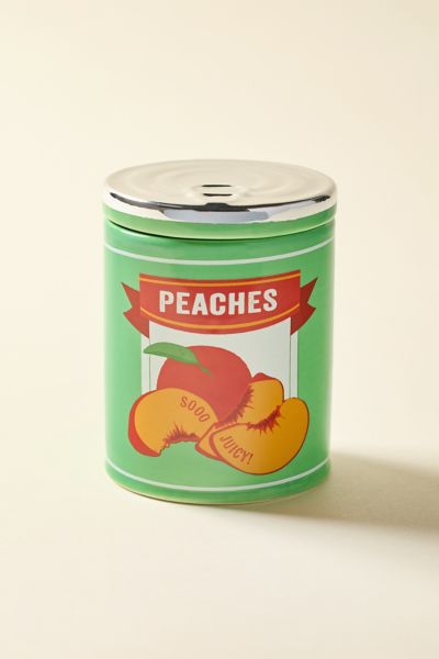 Urban Outfitters Tomato Can 10.5 oz Scented Candle In Peaches At  In Green