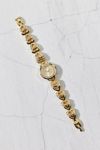 Rhinestone Double Hearts Chain Watch