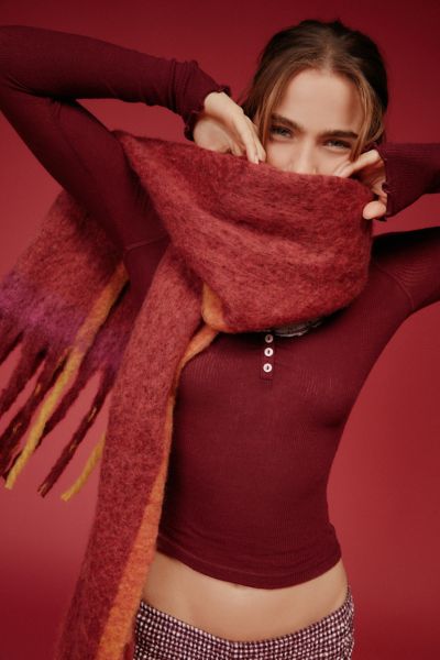 Cozy Woven Oversized Scarf